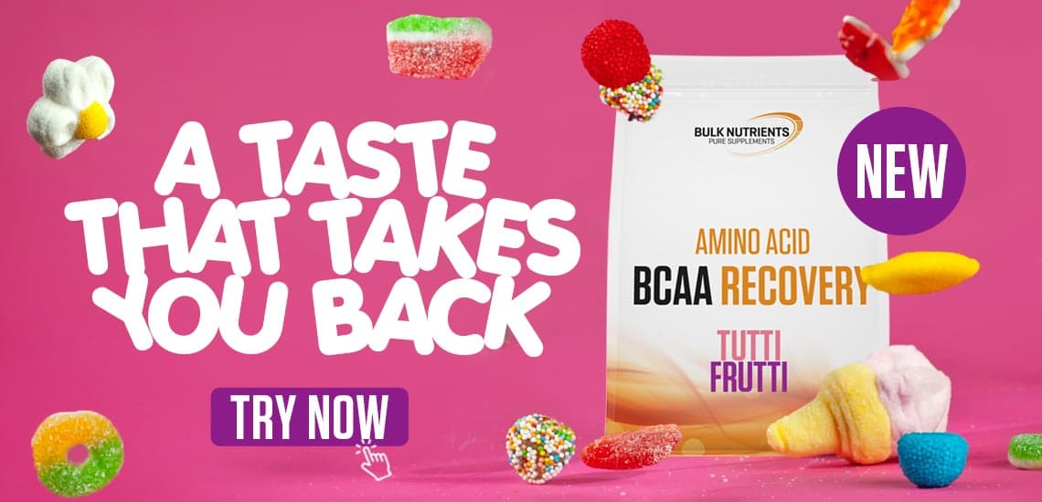 A Taste that takes you back - Bulk Nutrients' New Flavour - BCAA Recovery Tutti Frutti - Try Now! A Taste that takes you back - Bulk Nutrients' New Flavour - BCAA Recovery Tutti Frutti - Try Now!